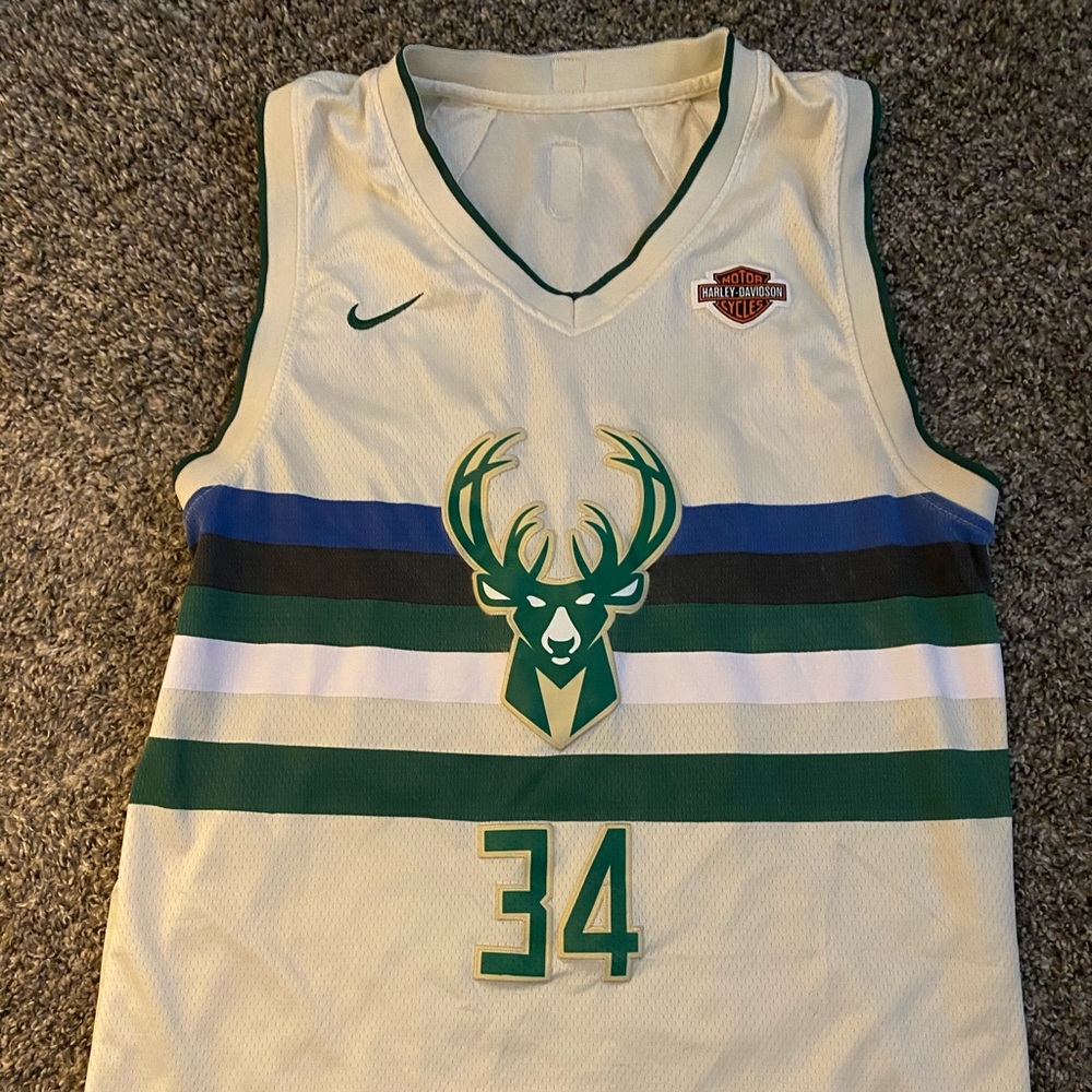 Giannis Antetokounmpo Cream City Jersey
